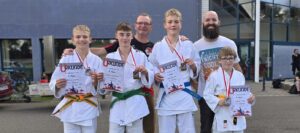 Vier Starter, vier Medaillen beim 34. Sparkassen-Cup