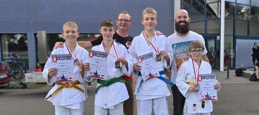 Vier Starter, vier Medaillen beim 34. Sparkassen-Cup